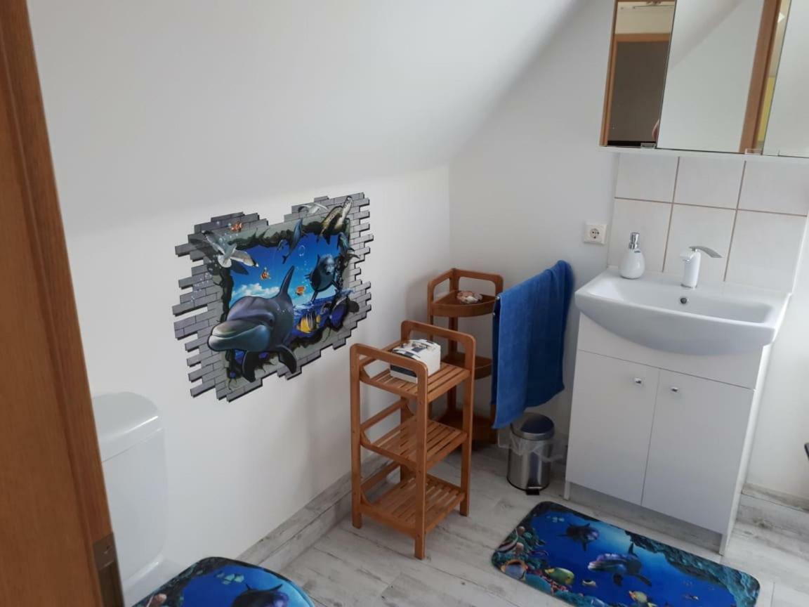 Ferienwohnung Gaensebluemchen Wartenburg Exterior foto